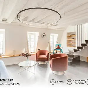  Apartamento Beauquartier - Grands Boulevards